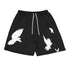 Men's Loose Fit Printed Athletic Basketball Shorts