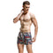 Men's Loose Fit Printed Breathable Beach Shorts