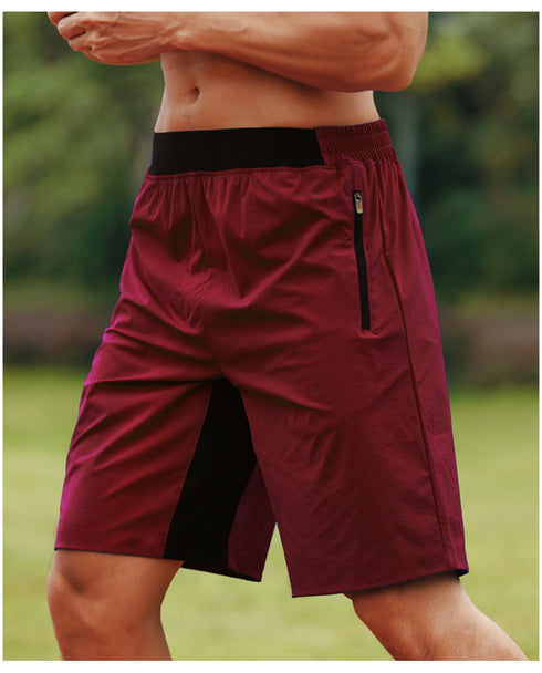 Men's Loose Fit Quick Dry Marathon Running Athletic Shorts