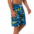 Men's Loose Fit Quick Dry Printed Swim Trunks