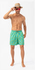 Men's Loose Fit Quick Dry Swim Trunks with Mesh Lining