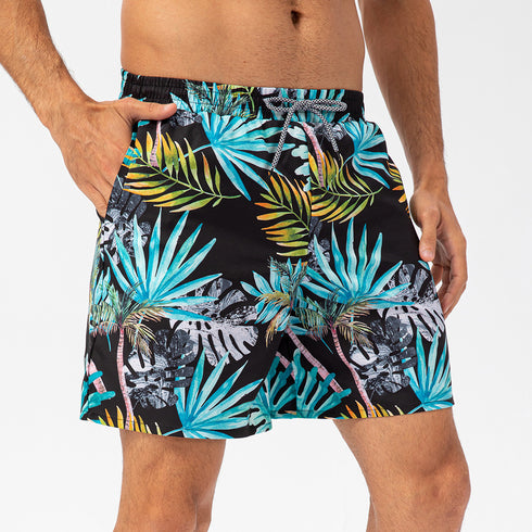 Men's Loose Fit Quick Dry Swim Trunks with Mesh Lining