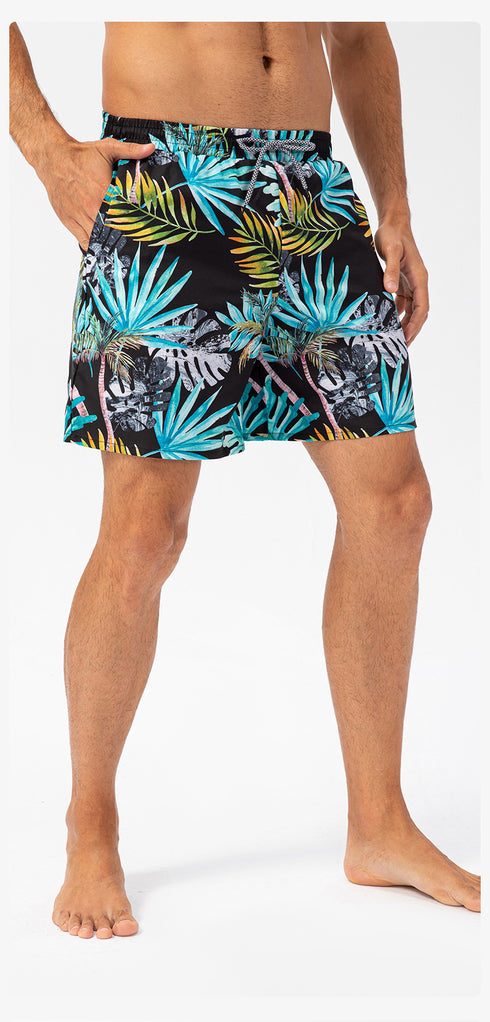 Men's Loose Fit Quick Dry Swim Trunks with Mesh Lining