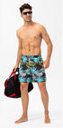 Men's Loose Fit Quick Dry Swim Trunks with Mesh Lining