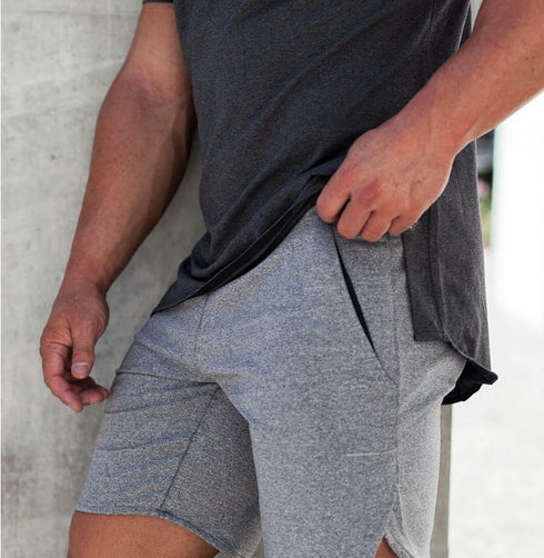 Men's Loose Fit Running Bodybuilding Training Shorts