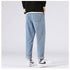 Men's Loose Fit Streetwear Straight Wide Leg Denim Jeans