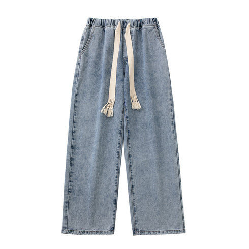 Men's Loose Fit Work Straight-Leg Denim Jeans