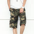 Men's Loose Military Camouflage Cargo Shorts