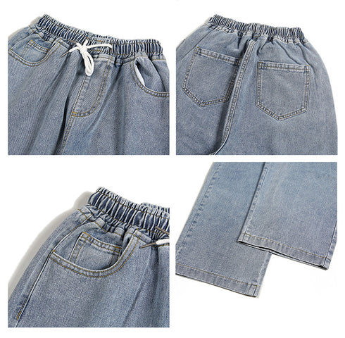 Men's Loose Straight-Leg Relaxed-Fit Jeans