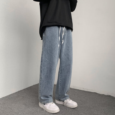 Men's Loose Straight-Leg Relaxed-Fit Jeans