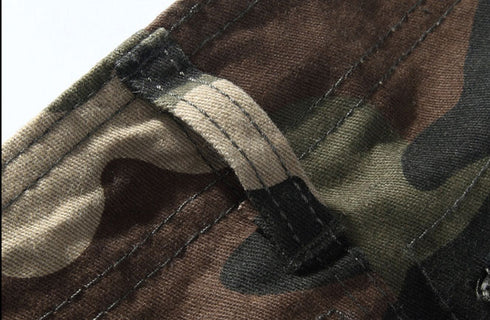 Men's Loose Tear Resistant Camouflage Cargo Shorts