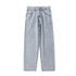 Men's Loose Wide Leg Straight Denim Jeans Pants