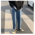 Men's Loose Wide Leg Straight Denim Jeans Pants