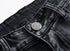 Men's Mid Rise Regular Denim Retro Ripped Stretchy Jeans Shorts