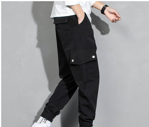 Men's Outdoor Athletic Cargo Gym Jogger Pants