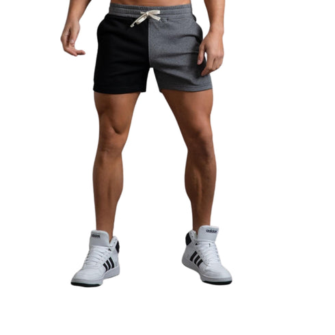 Men´s Patchwork Casual Jogging Beachwear Sports Shorts