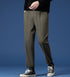 Men's Pleat Front Slim Fit Dress Pants Work Tapered Chino Pants