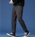 Men's Pleat Front Slim Fit Dress Pants Work Tapered Chino Pants
