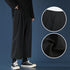 Plus Size Men’s Pleated Wide Leg Loose Casual Dress Pants