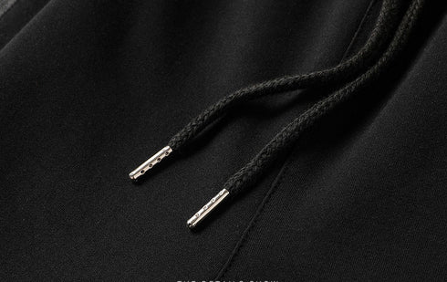 Men's Plus Size Active Basic Jogging Trousers with Zipper Pockets