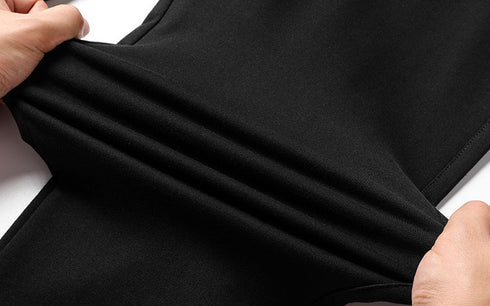 Men's Plus Size Active Basic Jogging Trousers with Zipper Pockets