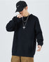 Men's Plus Size Blank Crew Neck Pullover Sweater