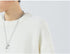 Men's Plus Size Blank Crew Neck Pullover Sweater