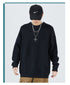 Men's Plus Size Blank Crew Neck Pullover Sweater