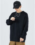 Men's Plus Size Blank Crew Neck Pullover Sweater