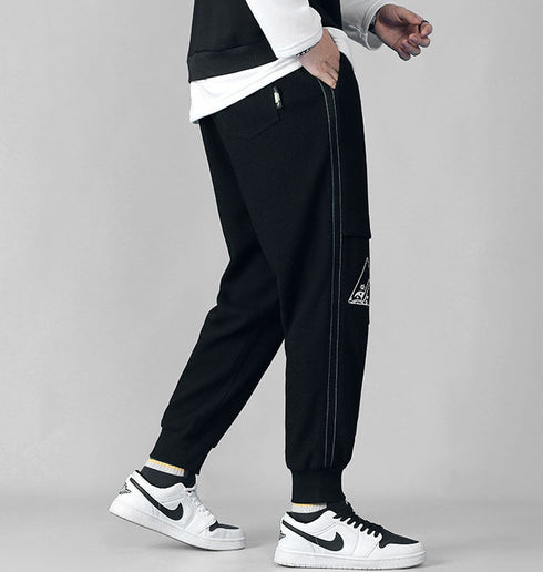 Men's Plus Size Casual Running Workout Joggers with Pockets