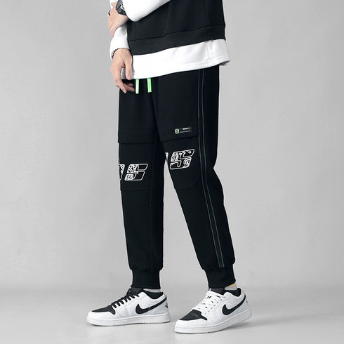 Men's Plus Size Casual Running Workout Joggers with Pockets