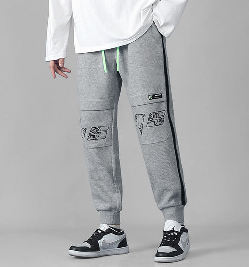 Men's Plus Size Casual Running Workout Joggers with Pockets