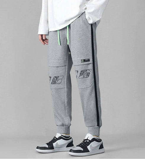 Men's Plus Size Casual Running Workout Joggers with Pockets