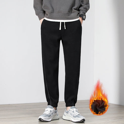 Men's Plus Size Thicken Casual Sweatpants Athletic Jogger Pants