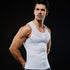 Men's Plus Size Compression Zipper Undershirt Tank