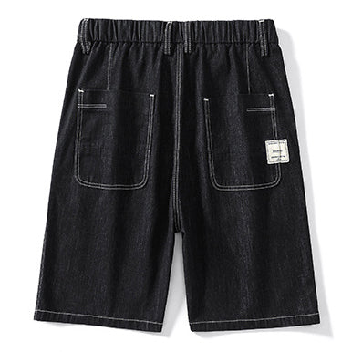 Men's Plus Size Fit Casual Denim Street Jeans Short