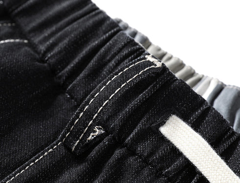 Men's Plus Size Fit Casual Denim Street Jeans Short