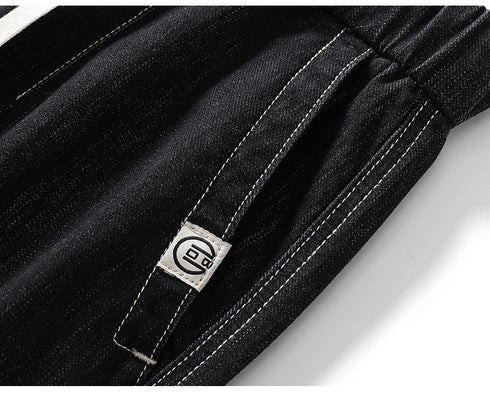 Men's Plus Size Fit Casual Denim Street Jeans Short