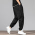 Men's Plus Size Loose-fit Joggers Pants with Deep Pockets
