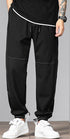 Men's Plus Size Loose-fit Joggers Pants with Deep Pockets