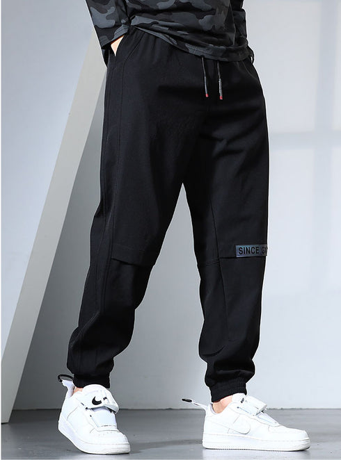 Men's Plus Size Loose Drawstring Joggers Pants