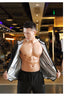 Men's Plus Size Sports Wear Sauna Suits Jacket Pants