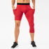 Men's Pocket Training Running Capri Leggings Pants Shorts