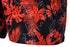 Men's Print Drawstring Waist Beach Shorts with Pockets
