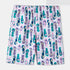 Men's Printed Beach Shorts with Drawstring Elastic Waist