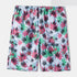 Men's Printed Beach Shorts with Drawstring Elastic Waist