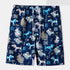 Men's Printed Beach Shorts with Drawstring Elastic Waist