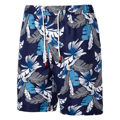 Men's Printed Casual Summer Shorts with Pockets
