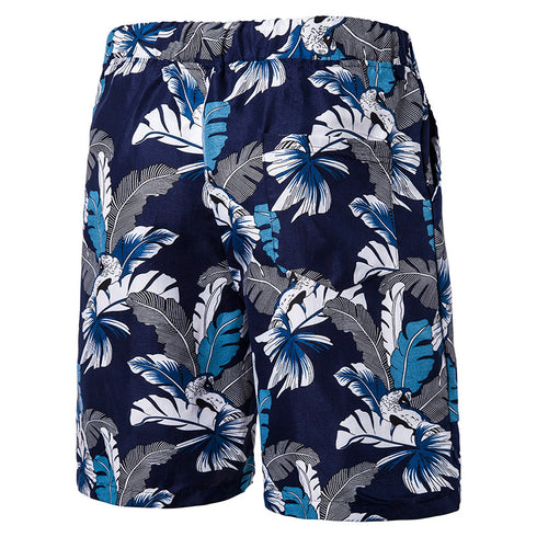 Men's Printed Casual Summer Shorts with Pockets