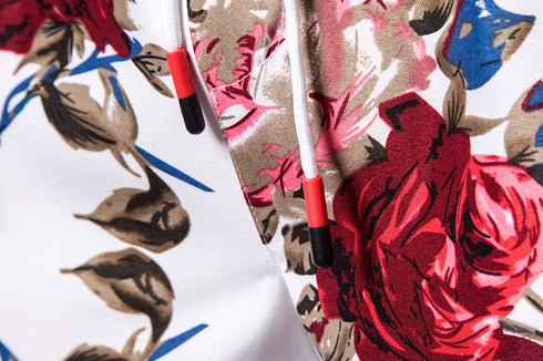 Men's Printed Drawstring Casual Summer Beach Shorts